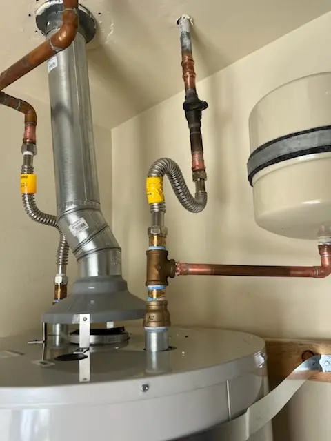 Water heater installation and plumbing repair in Willington Hill